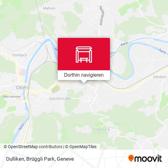 Dulliken, Brüggli Park Karte