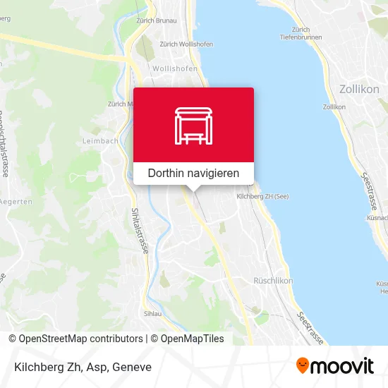 Kilchberg Zh, Asp Karte