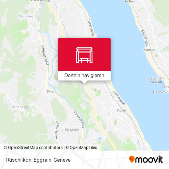 Rüschlikon, Eggrain Karte