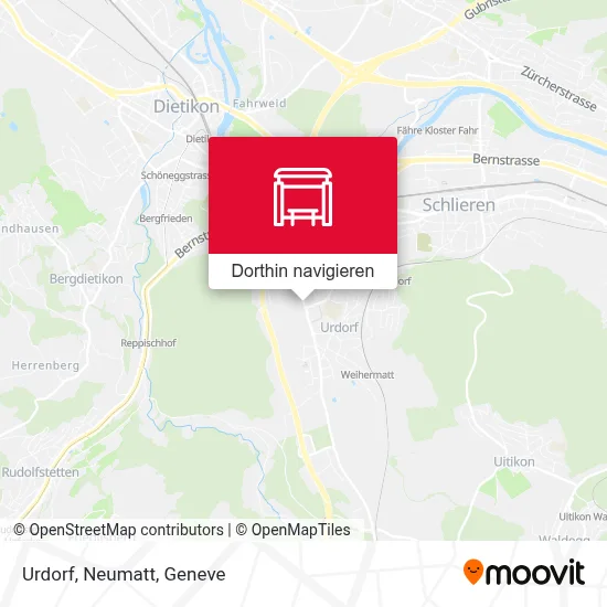 Urdorf, Neumatt Karte