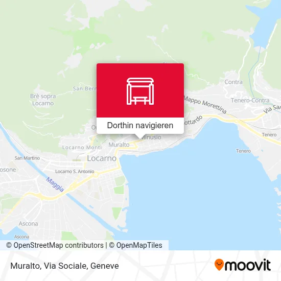 Muralto, Via Sociale Karte
