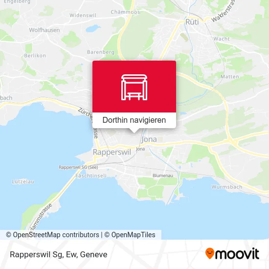 Rapperswil Sg, Ew Karte