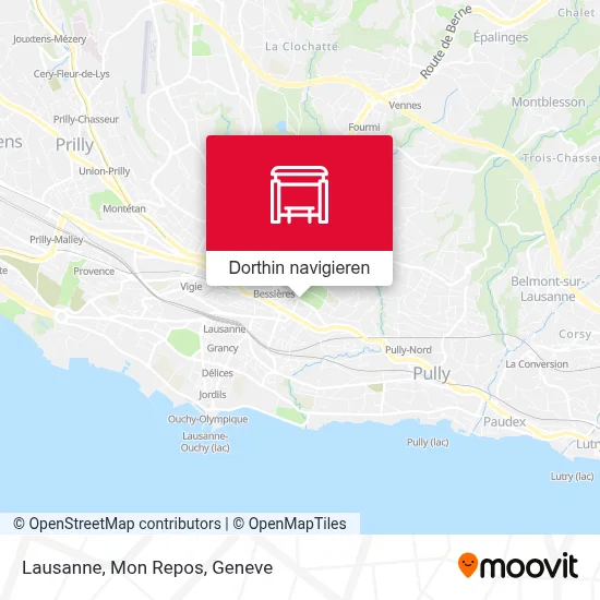 Lausanne, Mon Repos Karte