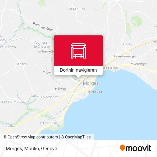 Morges, Moulin Karte