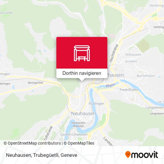 Neuhausen, Trubegüetli Karte