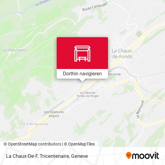 La Chaux-De-F, Tricentenaire Karte