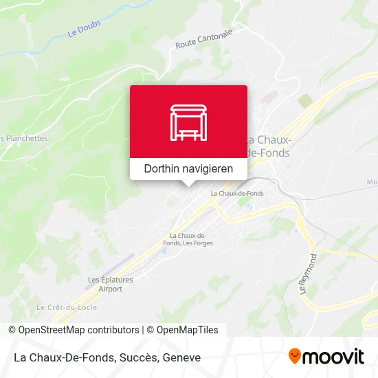 La Chaux-De-Fonds, Succès Karte
