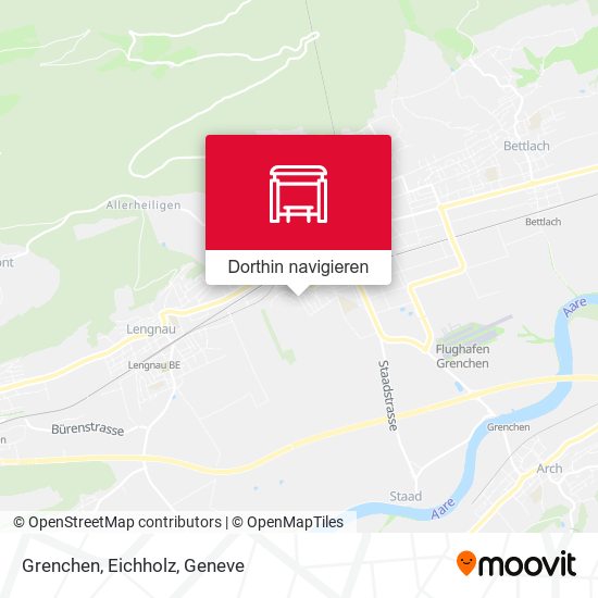 Grenchen, Eichholz Karte