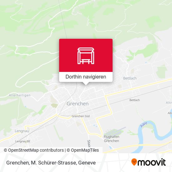 Grenchen, M. Schürer-Strasse Karte