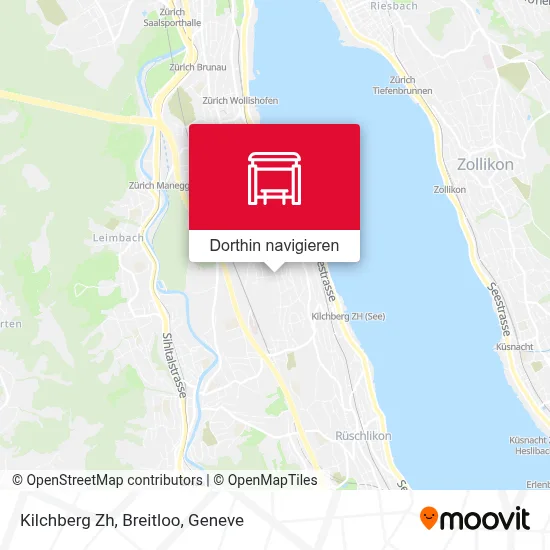 Kilchberg Zh, Breitloo Karte