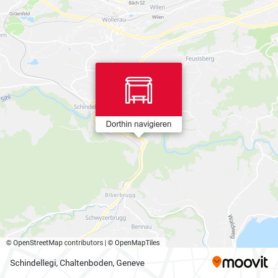 Schindellegi, Chaltenboden Karte