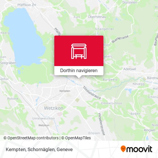 Kempten, Schornäglen Karte