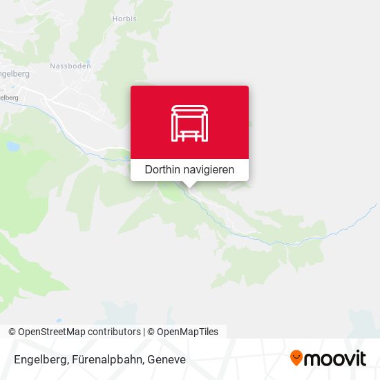 Engelberg, Fürenalpbahn Karte
