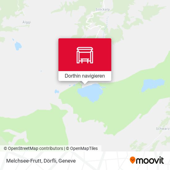 Melchsee-Frutt, Dörfli Karte