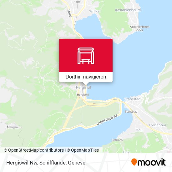 Hergiswil Nw, Schifflände Karte