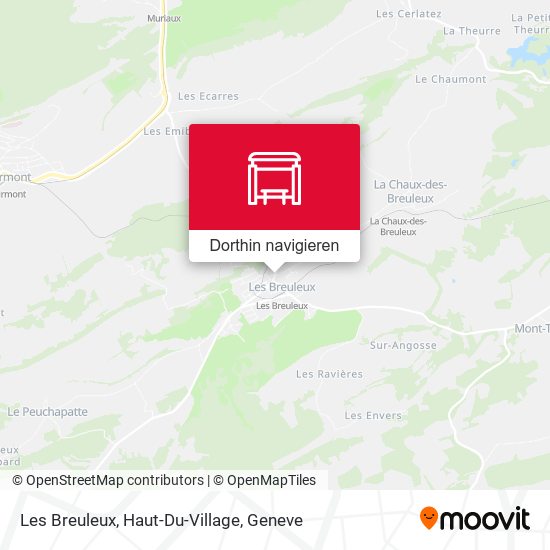 Les Breuleux, Haut-Du-Village Karte