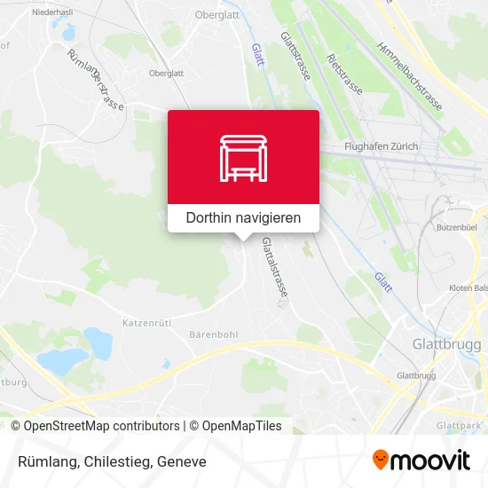 Rümlang, Chilestieg Karte