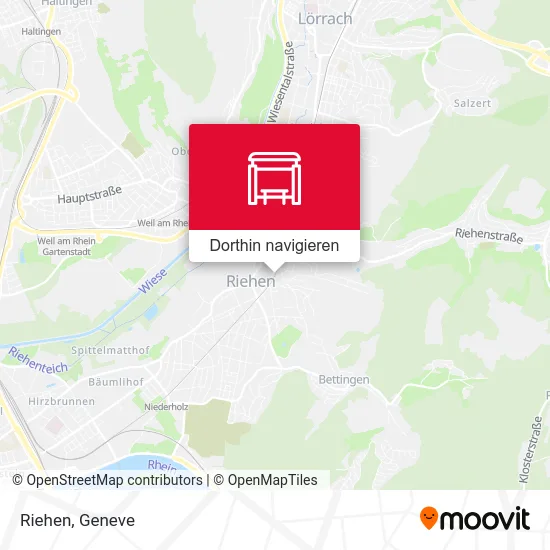 Riehen Karte