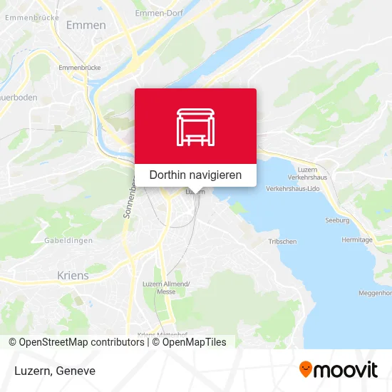 Luzern Karte