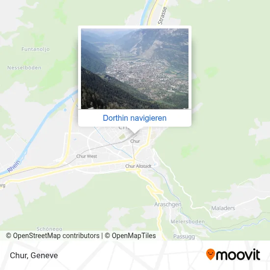 Chur Karte