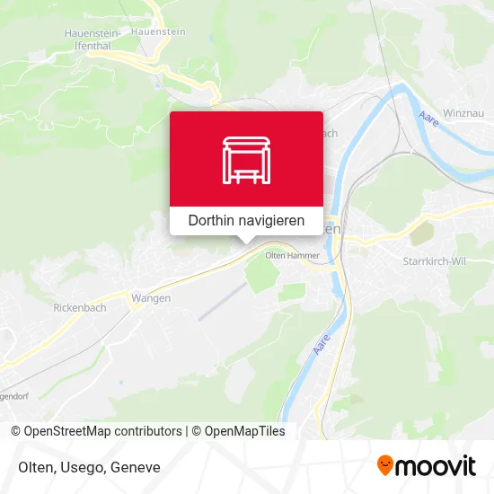 Olten, Usego Karte