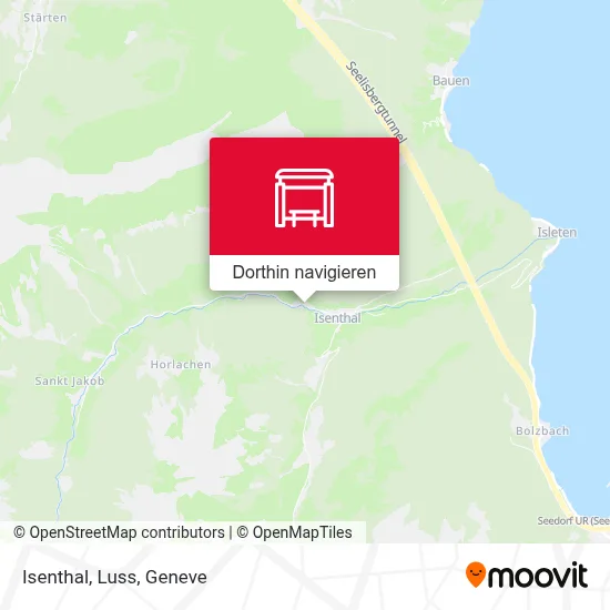 Isenthal, Luss Karte