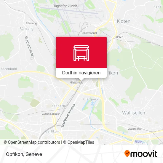 Opfikon Karte