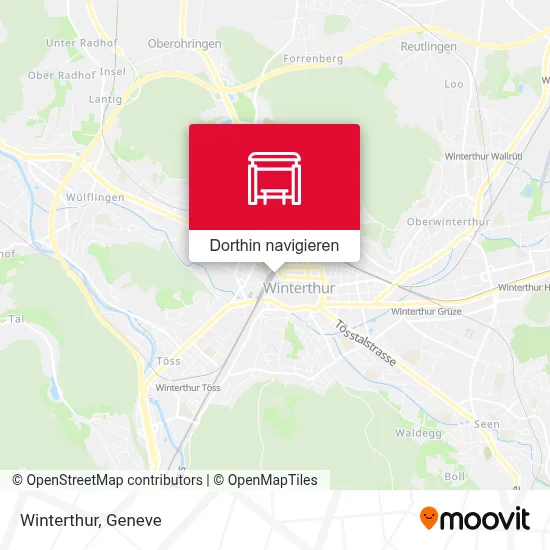 Winterthur Karte