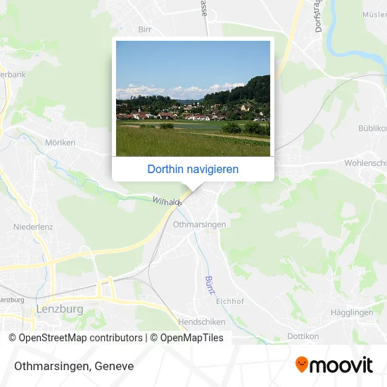 Othmarsingen Karte
