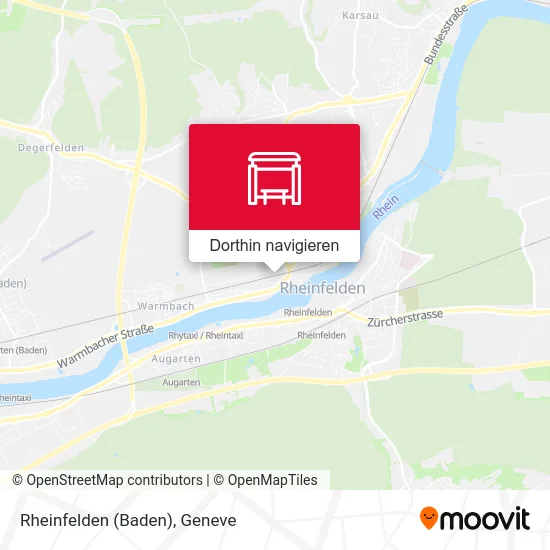 Rheinfelden (Baden) Karte