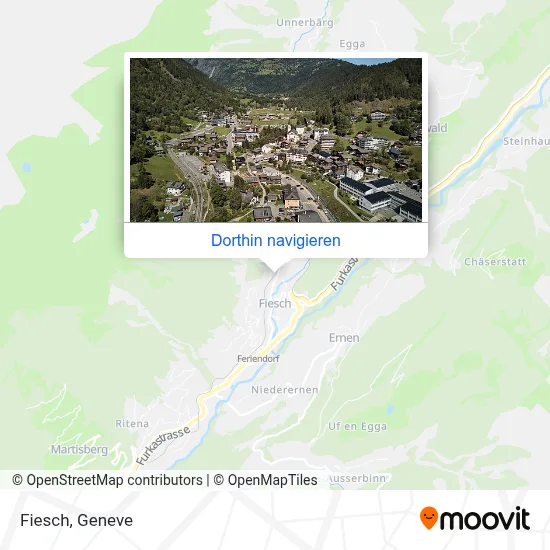 Fiesch Karte