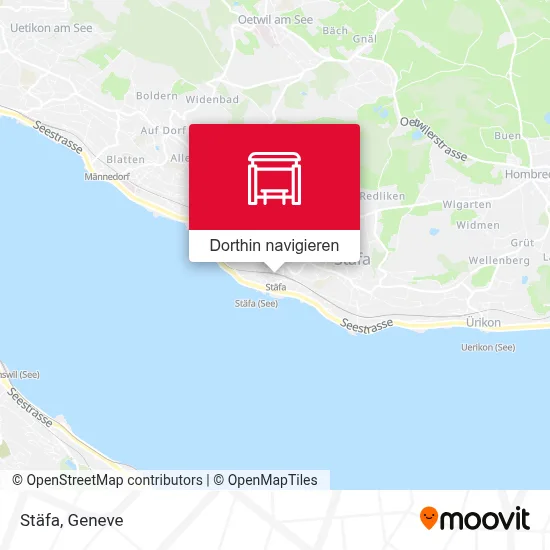 Stäfa Karte