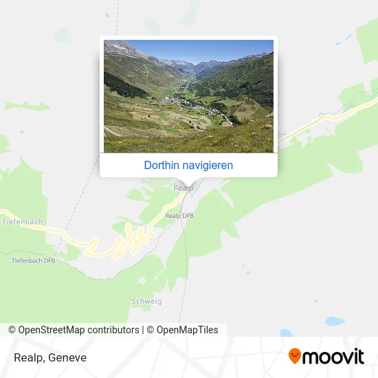 Realp Karte