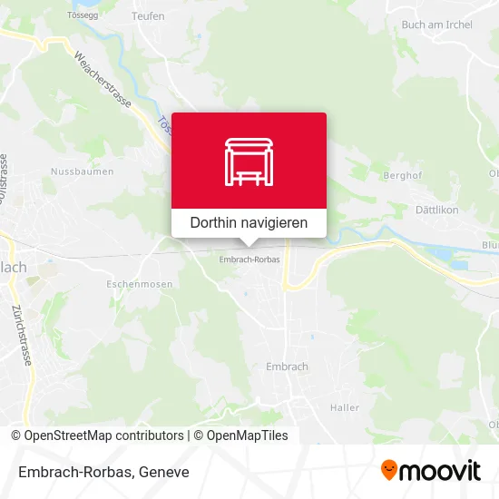 Embrach-Rorbas Karte