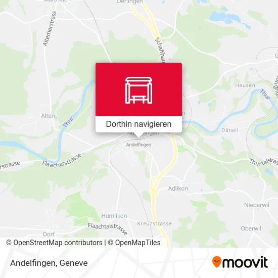 Andelfingen Karte
