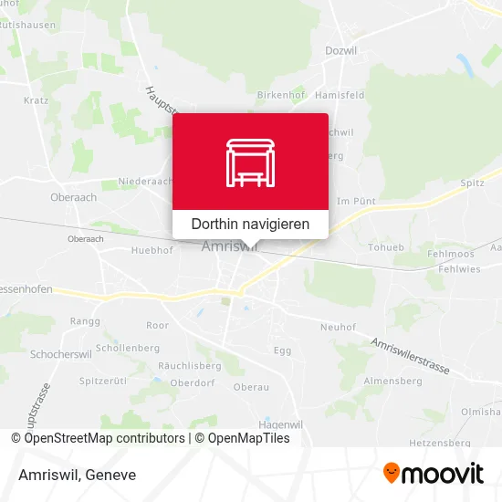 Amriswil Karte