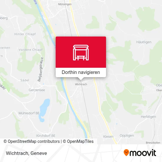 Wichtrach Karte