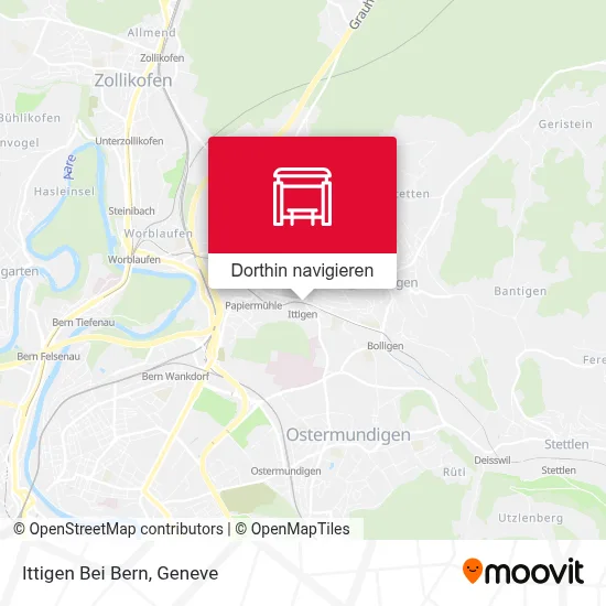 Ittigen Bei Bern Karte