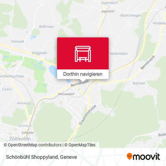 Schönbühl Shoppyland Karte