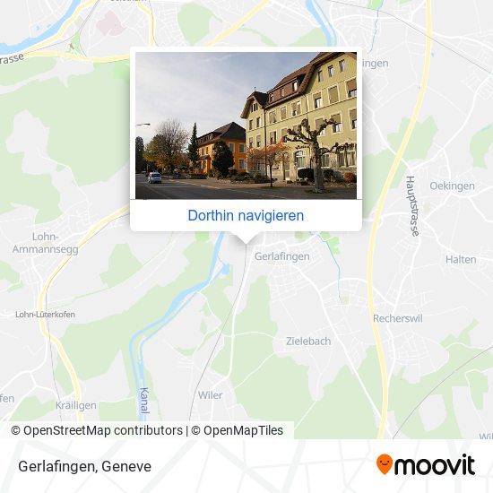 Gerlafingen Karte