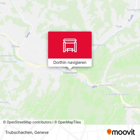 Trubschachen Karte