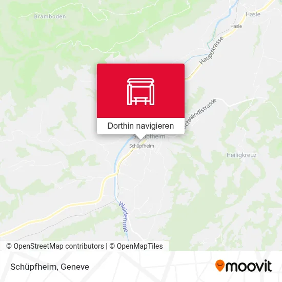 Schüpfheim Karte