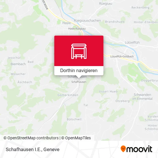 Schafhausen I.E. Karte