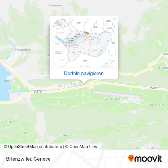 Brienzwiler Karte
