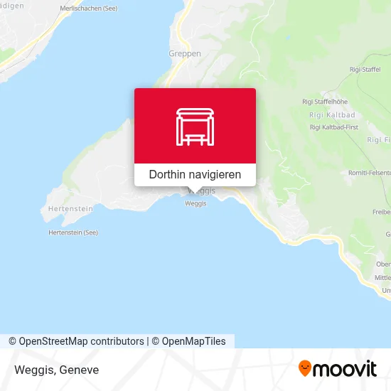 Weggis Karte