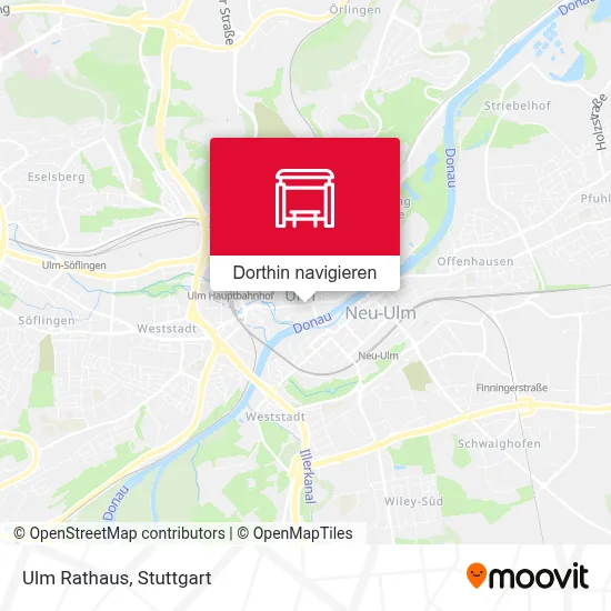 Ulm Rathaus Karte