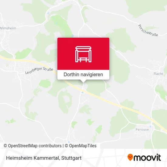 Heimsheim Kammertal Karte