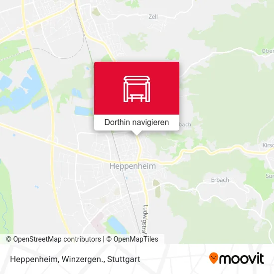 Heppenheim, Winzergen. Karte