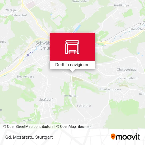 Gd, Mozartstr. Karte