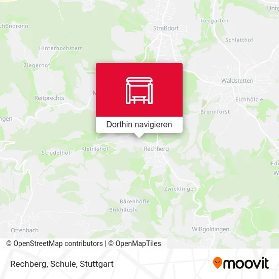 Rechberg, Schule Karte